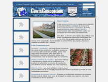 Tablet Screenshot of contacondominio.com.br